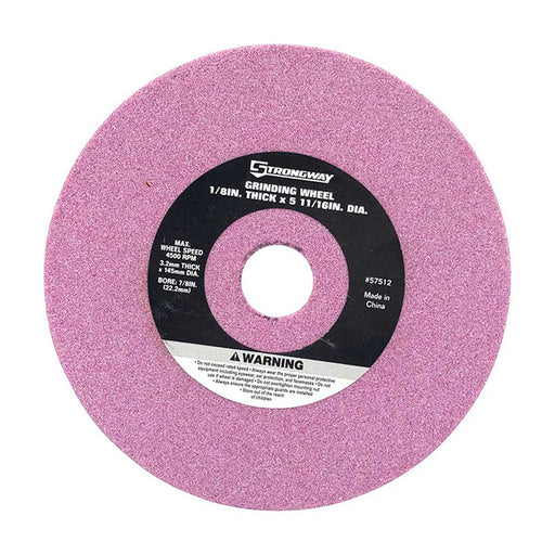 Strongway Grinding Wheel, 1/8-In. Thick x 5 11/16-In. Diameter – 57512