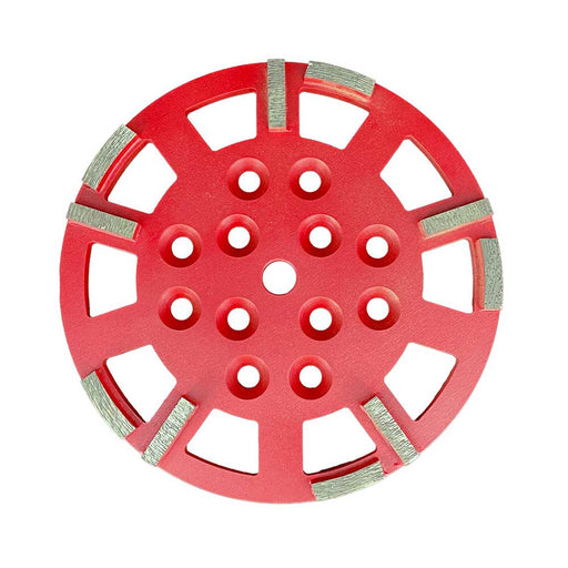 Virginia Abrasives 10-In. Grinding Head, 10 Segment, Hard Bond, Coarse/Medium – 425-07431