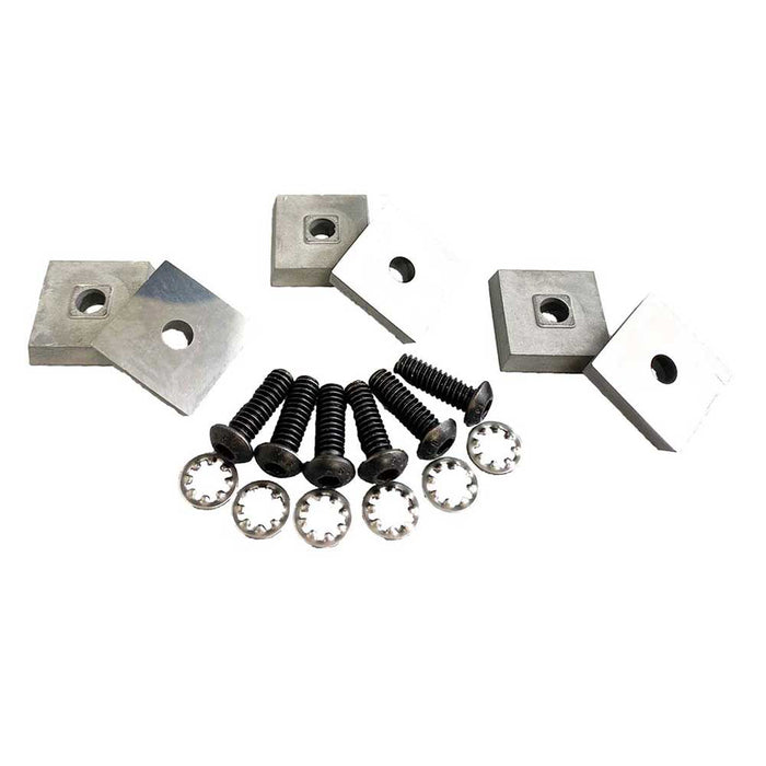 Virginia Abrasives Tapered Carbide Scraper Replacements, Box of 6 – 421-80002