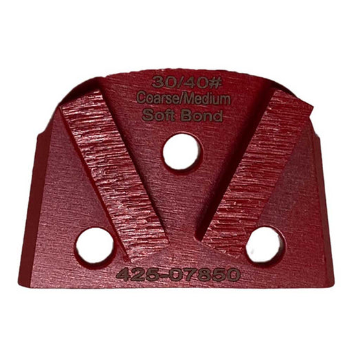 Virginia Abrasives Double Cuboid Soft Bond, Red, Box of 3 – 425-07850