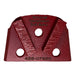 Virginia Abrasives Double Cuboid Soft Bond, Red, Box of 3 – 425-07850