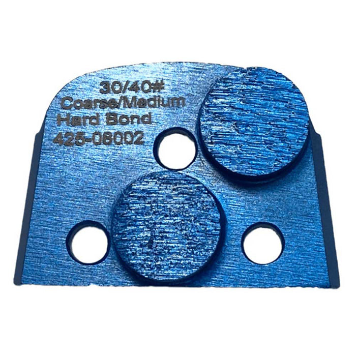 Virginia Abrasives Double Dot Hard Bond, Blue, Box of 3 – 425-08002