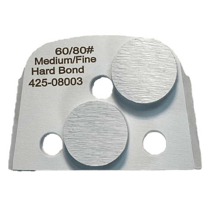 Virginia Abrasives Double Dot Hard Bond, White, Box of 3 – 425-08003