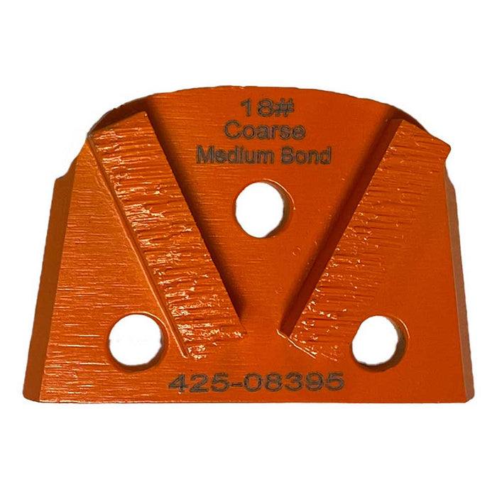 Virginia Abrasives Double Cuboid Medium Bond, Orange, Box of 3 – 425-08395