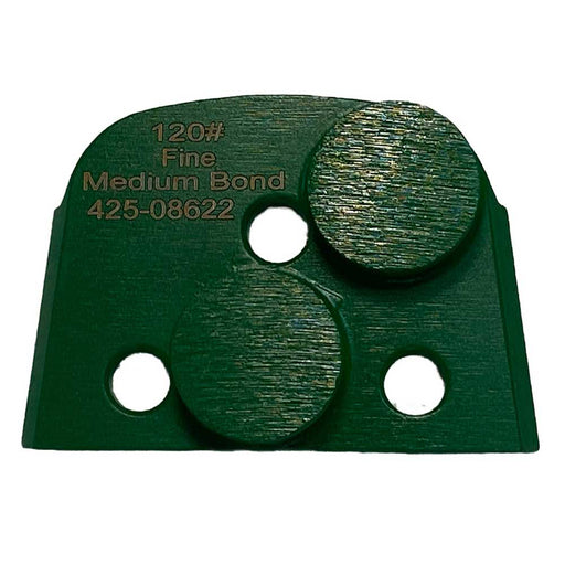 Virginia Abrasives Double Dot Medium Bond, Green, Box of 3 – 425-08622