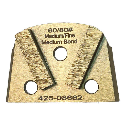 Virginia Abrasives Double Cuboid Medium Bond, Gold, Box of 3 – 425-08662