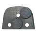 Virginia Abrasives Double Dot Medium Bond, Grey, Box of 3 – 425-08663