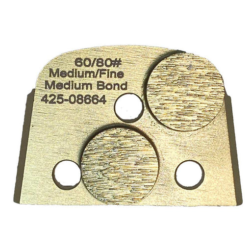 Virginia Abrasives Double Dot Medium Bond, Gold, Box of 3 – 425-08664