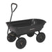 Strongway Poly Dump Cart, 600-Lb. Capacity, 38-3/4 In. L x 20 In. W, 10-In. Pneumatic Tires – 64136