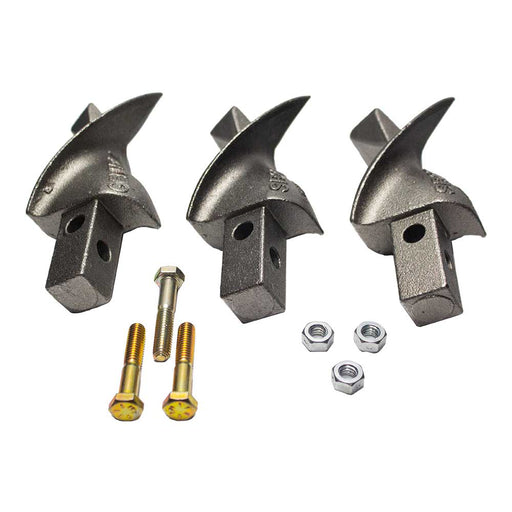 Brave Screw, Auger, Shank, Square, 2.5D, SB26, Pack of 3 – BR10621