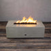 Starfire Designs Gravity 48" x 32" Rectangle Concrete Gas Fire Pit Starfire Designs