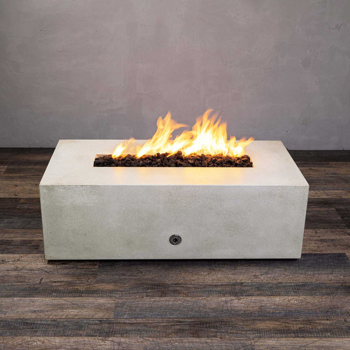 Starfire Designs Gravity 48" x 32" Rectangle Concrete Gas Fire Pit Starfire Designs