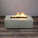Starfire Designs Gravity 48" x 32" Rectangle Concrete Gas Fire Pit Starfire Designs