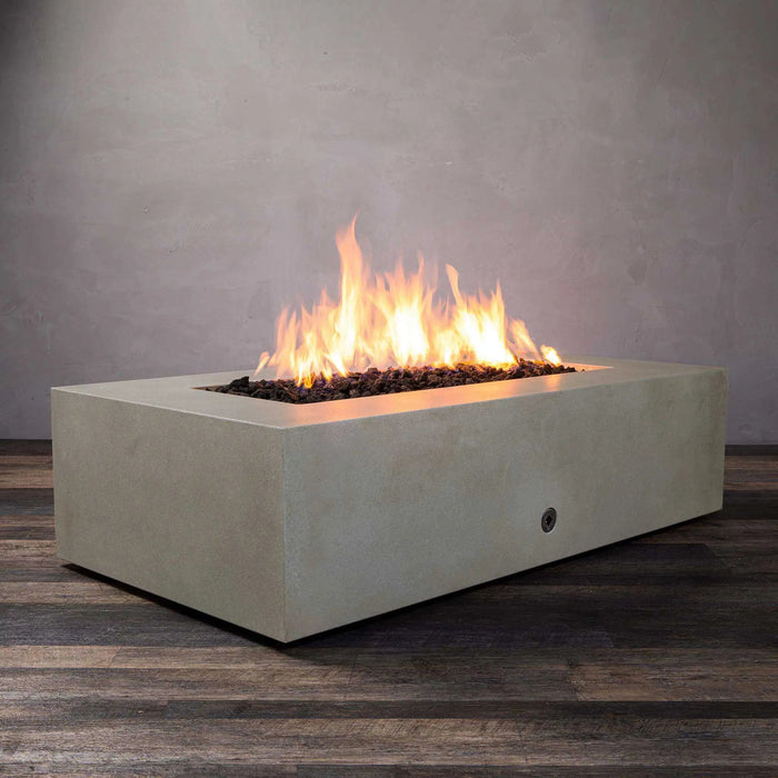 Starfire Designs Gravity 60" x 32" Rectangle Concrete Gas Fire Pit Starfire Designs