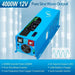Green Vista Living Sungold Power Off Grid Solar Kit 4000W Inverter 12VDC 120V/240V Battery 1200 Watt Solar... - Side View
