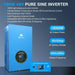 Green Vista Living Sungold Power 18000W 48V Split Phase Pure Sine Wave Inverter Charger - Side View