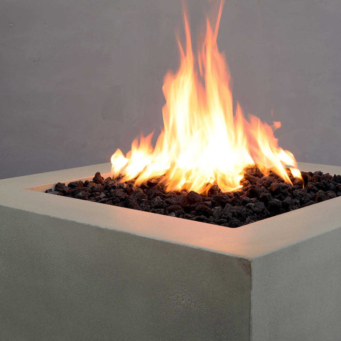 Starfire Designs Gravity 36" Square Concrete Gas Fire Pit Starfire Designs
