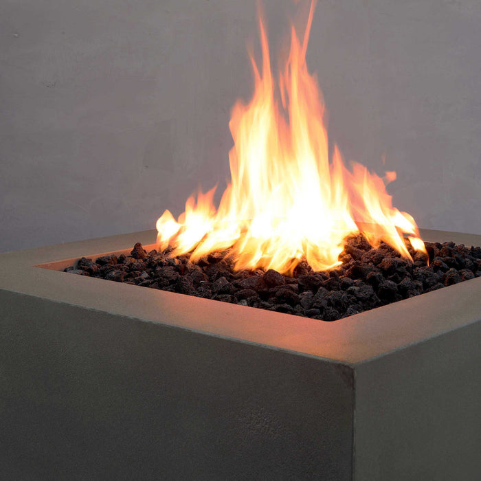 Starfire Designs Gravity 36" Square Concrete Gas Fire Pit Starfire Designs