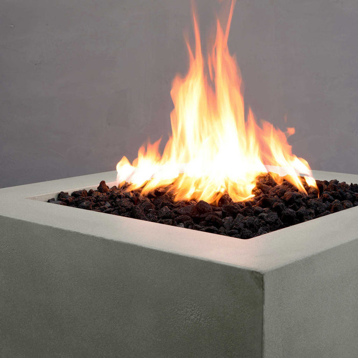 Starfire Designs Gravity 36" Square Concrete Gas Fire Pit Starfire Designs