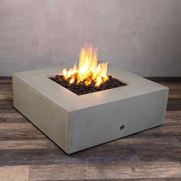 Starfire Designs Gravity 45" Square Concrete Gas Fire Pit Starfire Designs