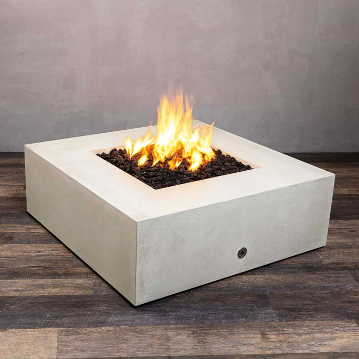 Starfire Designs Gravity 45" Square Concrete Gas Fire Pit Starfire Designs
