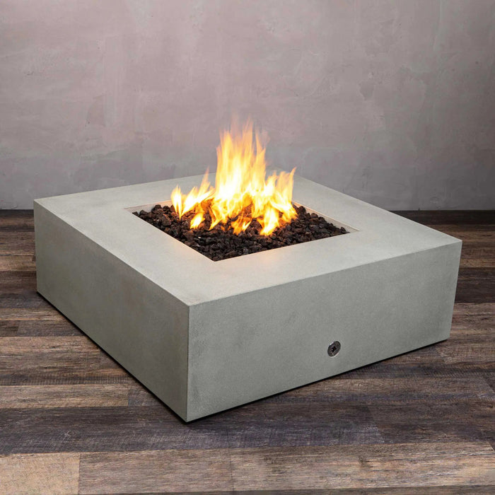 Starfire Designs Gravity 45" Square Concrete Gas Fire Pit Starfire Designs