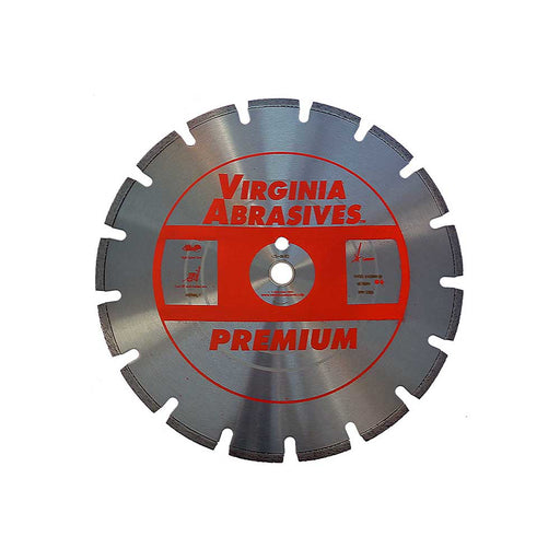 Virginia Abrasives Blade, 14-In. General Purpose Cured Concrete, 14-In. X .125 X 1 – 425-03014