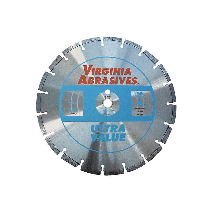 Virginia Abrasives Blade, 14-In. Asphalt 14-In. X .110-In. X 1-In. / 20Mm Dp – 425-03078
