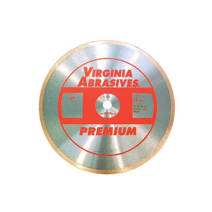 Virginia Abrasives Blade, 7-In. Premium, Continous Rim Wet Granite/Marble – 425-03104