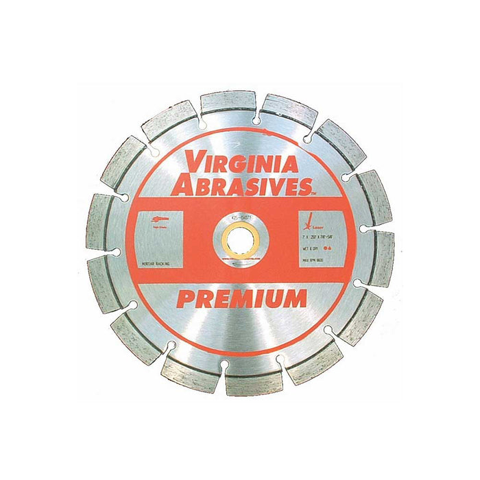 Virginia Abrasives Blade, 4.5-In. Premium Tuck Point, Wet/Dry Mortar Raking – 425-04070