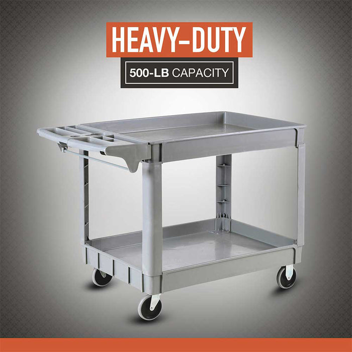Ironton 500-Lb. Cart, 46-In. X 25-In. X 32-In. – 53412