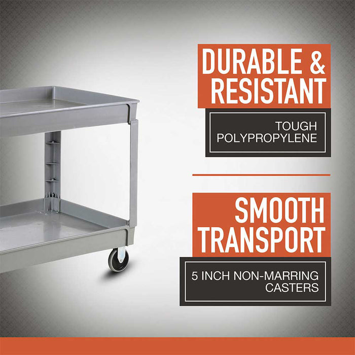 Ironton 500-Lb. Cart, 46-In. X 25-In. X 32-In. – 53412