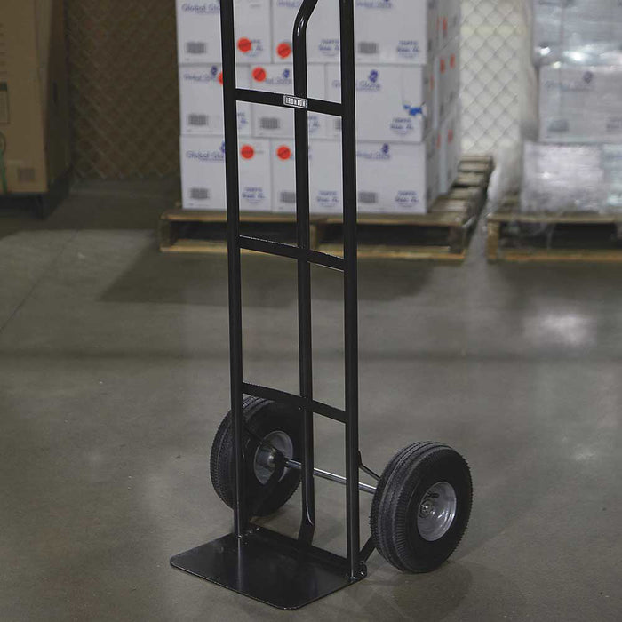 Ironton Steel Pneumatic Hand Truck, 600-Lb. Cap, 16-In. X 21-In. X 51-In. – 67834