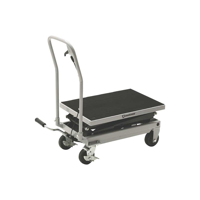 Strongway 2-Speed Hydraulic Rapid XT Lift Table Cart, 500-Lb. Capacity, 50-3/4-In. Lift Height – 57755