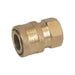 Northstar Brass Pressure Washer Quick Coupler, 5200 PSI, 6.0 GPM, 1/4-In. Npt-F – 43270