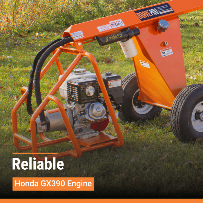 BravePro Towable Auger, Hydraulic, Honda GX390 – BRPA385H