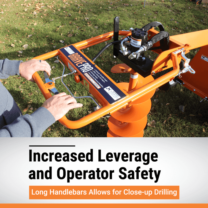 BravePro Towable Auger, Hydraulic, Honda GX390 – BRPA385H