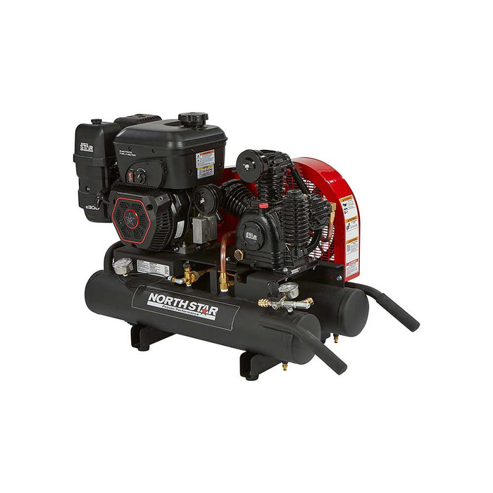 NorthStar Gas Powered Air Compressor, 8-Gal, 14.9 CFM @ 90 PSI – E300