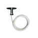 Diamond Performance Small diamondgrip, 40-In. x 2.8mm diamondcord, Silver & Black – DGS2840SB