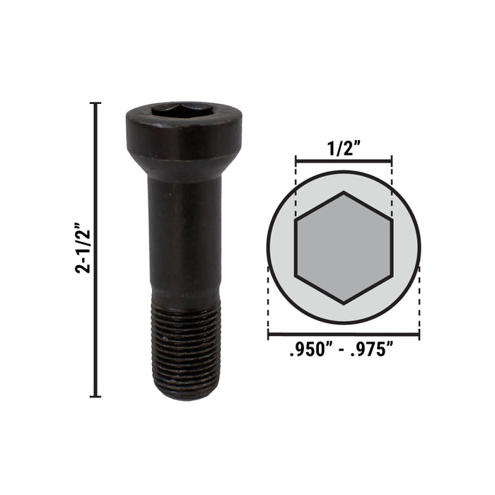 Greenteeth LoPro Bolt – 2-1/2-In.