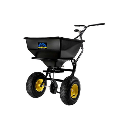 Spyker Commercial Push Spreader, Powder Coated, 80-Lb. Capacity – SPY80-1P