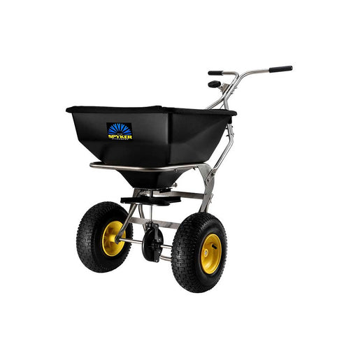 Spyker Commercial Push Spreader, Stainless Steel, 80-Lb. Capacity – SPY80-1S