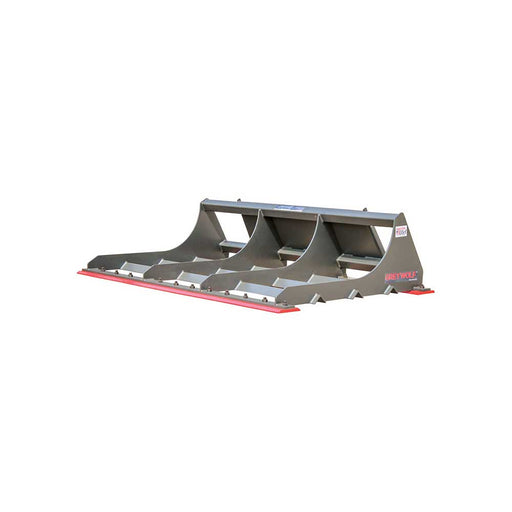 GREYWOLF Land Plane Attachment for Skid Steer Loaders, Gray/Red Powder Coat – 1073