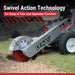 Dosko Swivel Stump Grinder, 13 HP Walk-Behind, Honda GX390 – 337S-13HC