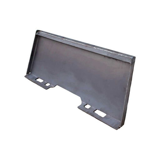 K&M Mfg Universal Quick-Attach Plate for Skid Steer Loaders, Solid – 1052