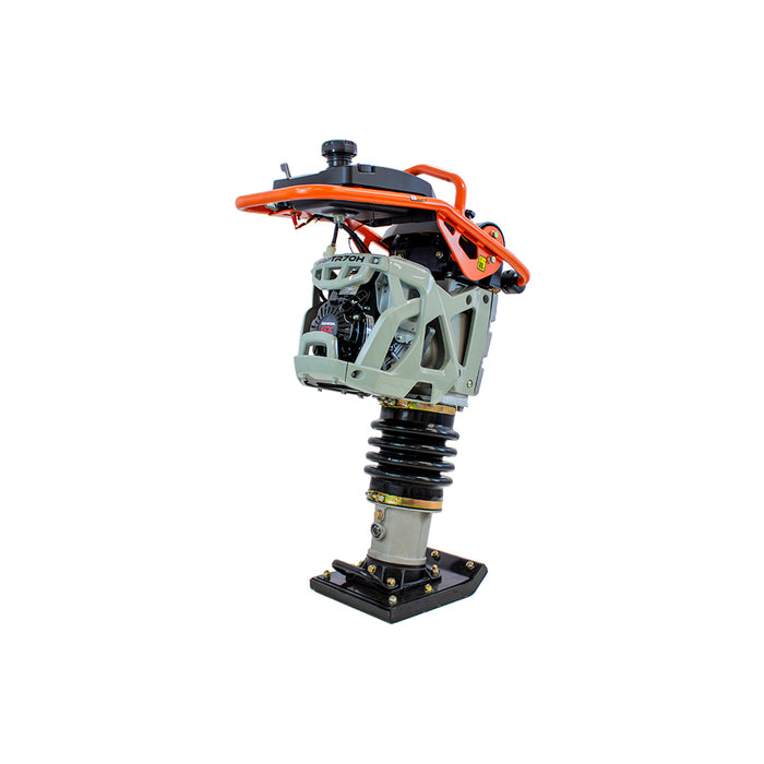BravePro Tamping Rammer, 4496 Lb. Force, 11.2 in. x 13.4 in., Honda GXR120 – BRPTR70H