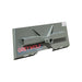 GREYWOLF 2-In. Receiver Hitch Plate Attachment for Skid Steer Loaders, Gray Powder Coat – 1061