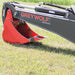 GREYWOLF Backhoe Attachment for Skid Steer Loaders, Gray/Red Powder Coat – 1065