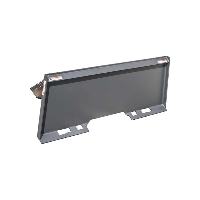 GREYWOLF Stump Bucket Attachment for Skid Steer Loaders, Gray Powder Coat – 1062
