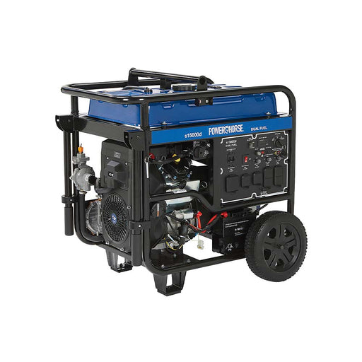 Powerhorse Generator, 15,000 Starting Watt, Dual Fuel, Electric Start – 6075687